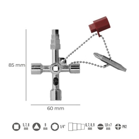 Llave De Cabina - Calefacción, Aire Acondicionado y Saneamientos