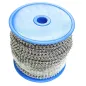 Cadena Bolas Latón Cromado 3,2 mm. Rollo 50 metros