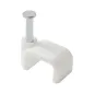 Grapilla Plana Cabeza Redondeada 6 mm. Blanca. 11 unidades Grapilla Plana Cabeza Redondeada 6 mm. Blanca. 11 unidades