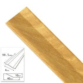Tapajuntas Adhesivo Para Cerámica Metal Roble 98,5 cm.