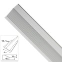 Tapajuntas Adhesivo Para Cerámica Metal Plata 98,5 cm.