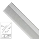 Tapajuntas Adhesivo Para Cerámica Metal Plata 82,0 cm.