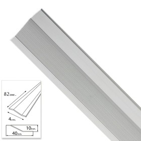 Tapajuntas Adhesivo Para Cerámica Metal Plata 82,0 cm.