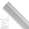 Tapajuntas Adhesivo Para Cerámica Metal Plata 82,0 cm.