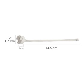 Portalámparas BI-PIN MR16 Cerámico Para Bombillas Halógenas / LED