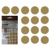 Tapa tornillos Adhesivos Haya Natural (Blíster 20 unidades)