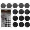 Tapa tornillos Adhesivos Negro (Blíster 20 unidades)