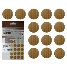 Tapa tornillos Adhesivos Roble (Blíster 20 unidades)