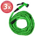 Manguera Extensible Riego 10 a 30 Metros Con Pistola De 7 posiciones