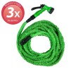 Manguera Extensible Riego 10 a 30 Metros Con Pistola De 7 posiciones