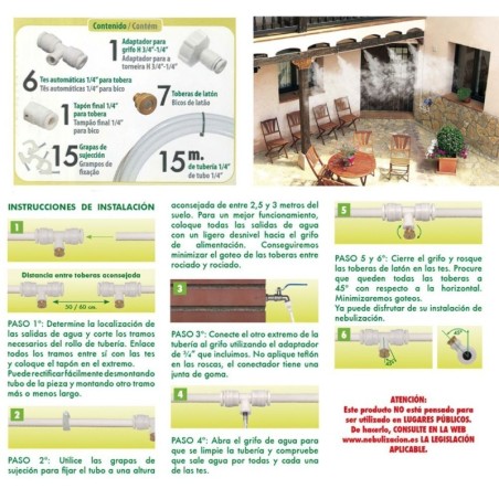 Kit Nebulización