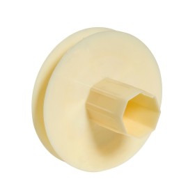 Disco Persiana Plástico Espiga Metal 120x40 mm. Cinta 18 mm.