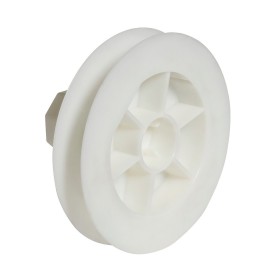 Disco Persiana Plástico Compacto para Rodamiento 120x40 mm. Cinta 18 mm.