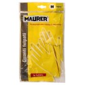 Guantes Látex 100% Basic domésticas M (Par)