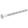 Tornillo Multi corte Para Tiradores M4x45 mm. (Caja 100 unidades). Zincado. Cortable a 20 / 25 / 30 / 35 / 40 mm.