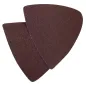 Lija Triangular Para Herramienta Multifuncional 250 W  (Paquete de 20 pzas) Lija Triangular Para Herramienta Multifuncional 250 W  (Paquete de 20 pzas)