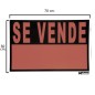 Cartel Se Vende  70x50 cm. Cartel Se Vende  70x50 cm.