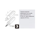 Capsula Persiana Telescópica Sin Espiga Para Eje 40 mm.