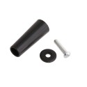 Tope Persiana Con Tornillo 60 mm. Marrón
