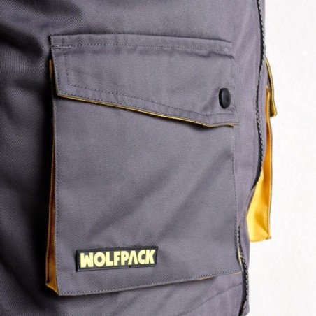 Chaqueta de Trabajo Gris/Amarillo Talla 46/48 S