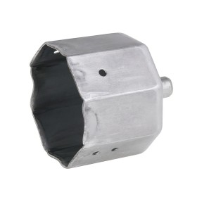 Capsula Persiana Metálica Con Espiga Para Eje 60 mm.