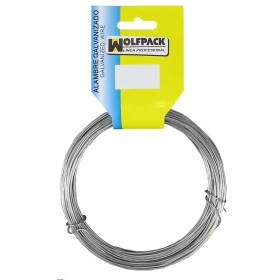 Alambre Galvanizado (Rollo 250 gramos) N.º 4/0,9 mm.