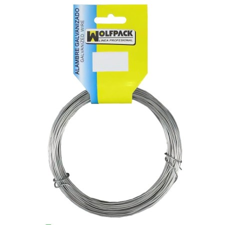 Alambre Galvanizado (Rollo 250 gramos) N.º 4/0,9 mm.