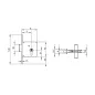 Cerradura Yale 601-hl/60x35 Cerradura Yale 601-hl/60x35