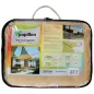 Toldo Vela Sombra Jardin Triangular 5x5x5 metros Beige Toldo Vela Sombra Jardin Triangular 5x5x5 metros Beige