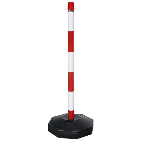 Poste Para Cadena Plástico 90 cm. Con Base