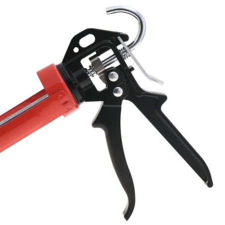 Pistola Silicona Profesional Roja / Negra Profesional