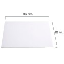 Pizarra Imán PVC Blanca 210x305x1 mm.