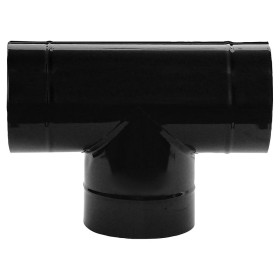 Te Estufa Negro Vitrificado 120 mm. 90