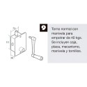 Torno Elevación Persiana Empotrar Aluminio