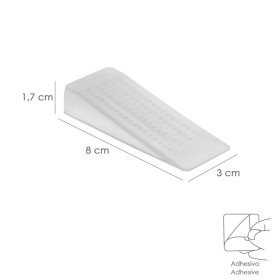 Cuñas para Puerta Transparentes (Blíster 2 unidades)