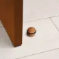 Tope Puerta Atornillable Adhesivo Madera Redondo Roble Claro Tope Puerta Atornillable Adhesivo Madera Redondo Roble Claro