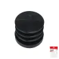 Contera Redonda Interior Negra 26mm. Blíster 4 piezas.