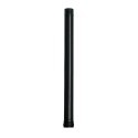 Tubo de Estufa Pellet Acero Vitrificado Negro Diámetro 80 mm. Longitud 100 cm.