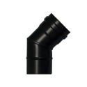 Codo Estufa Pellet Vitrificado Diámetro80 mm 45º