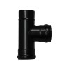 Te Estufa Pellet Vitrificada Diámetro80 mm 90º