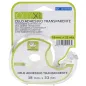 Cinta Celo Adhesivo Transparente 18 mm. x 33 Mts. Con Dispensador. Cinta Celo Adhesivo Transparente 18 mm. x 33 Mts. Con Dispensador.