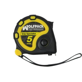 Flexómetro 5 Metros Con Freno WOLFPACK Grip Special