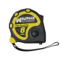 Flexómetro 8 Metros Con Freno WOLFPACK Grip Special