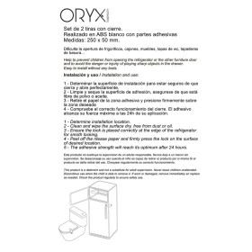 Protector Cierre Seguridad Frigorífico / Cajón (Bister 2 Piezas)