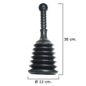 Desatascador Goma Fuelle Diámetro 12 cm. / Alto 30 cm.