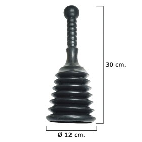 Desatascador Goma Fuelle Diámetro 12 cm. / Alto 30 cm.