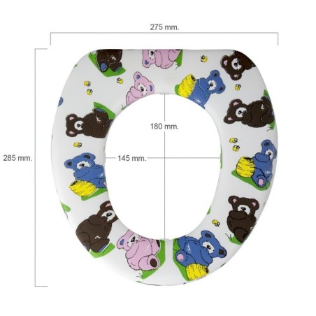 Reductor Asiento W.C. Infantil Suave