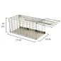 Trampa Ratas Jaula Metal Completa 21x10x10 cm Trampa Ratas Jaula Metal Completa 21x10x10 cm