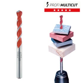Broca Alpen Multiusos / Universal Cilíndrica 4 mm.