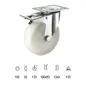 Rueda Industrial Nylon Placa con freno 100mm Rueda Industrial Nylon Placa con freno 100mm
